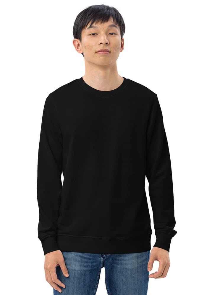 Unisex Organic Sweatshirt | SOL'S 03574 – Black