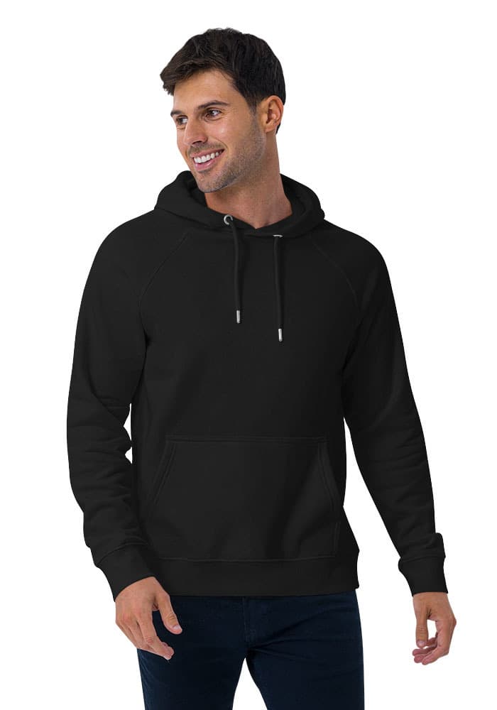 Unisex Eco Raglan Hoodie | SOL'S 03568 – Black