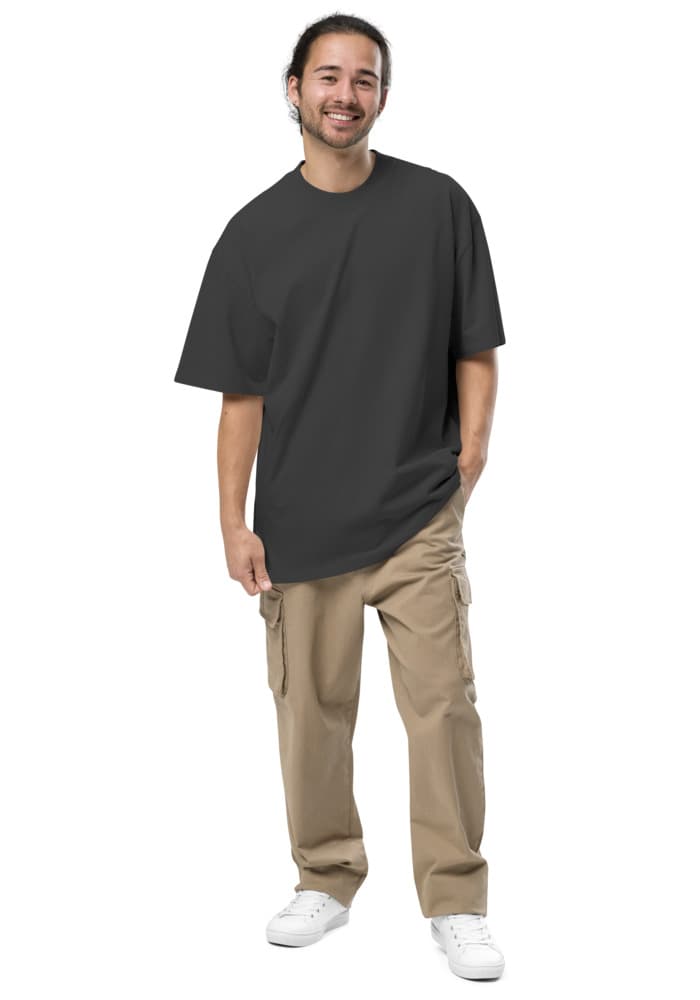 Men's Oversized Faded T-Shirt | AS Colour 5082 – Faded Black